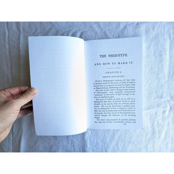The ferrotype and how to make it, 2007 reprint from 1891 photography manual - Picture 8 of 9